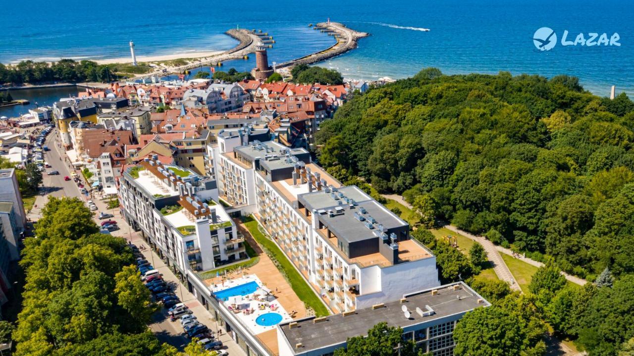 Lazar Apartamenty Nadmorskie Tarasy Kolobrzeg Dış mekan fotoğraf