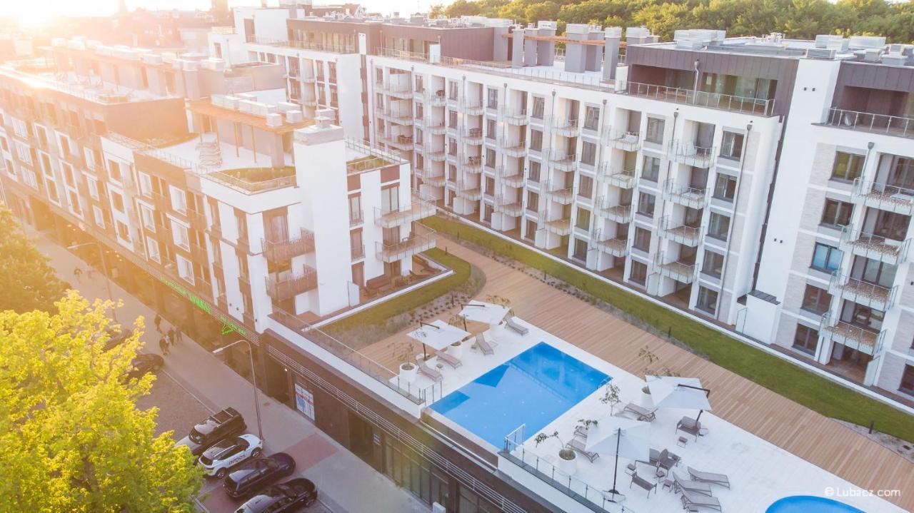 Lazar Apartamenty Nadmorskie Tarasy Kolobrzeg Dış mekan fotoğraf