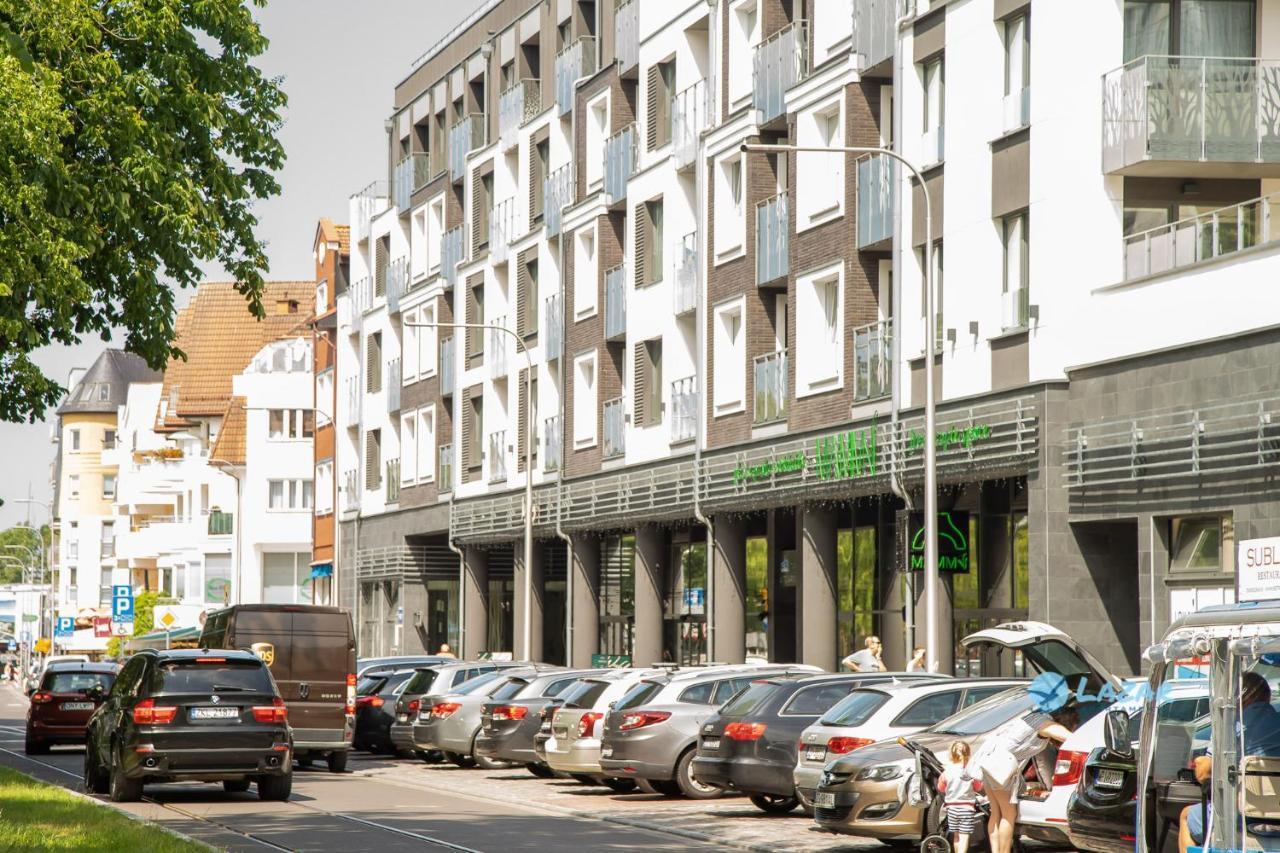 Lazar Apartamenty Nadmorskie Tarasy Kolobrzeg Dış mekan fotoğraf