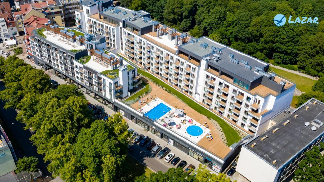 Lazar Apartamenty Nadmorskie Tarasy Kolobrzeg Dış mekan fotoğraf