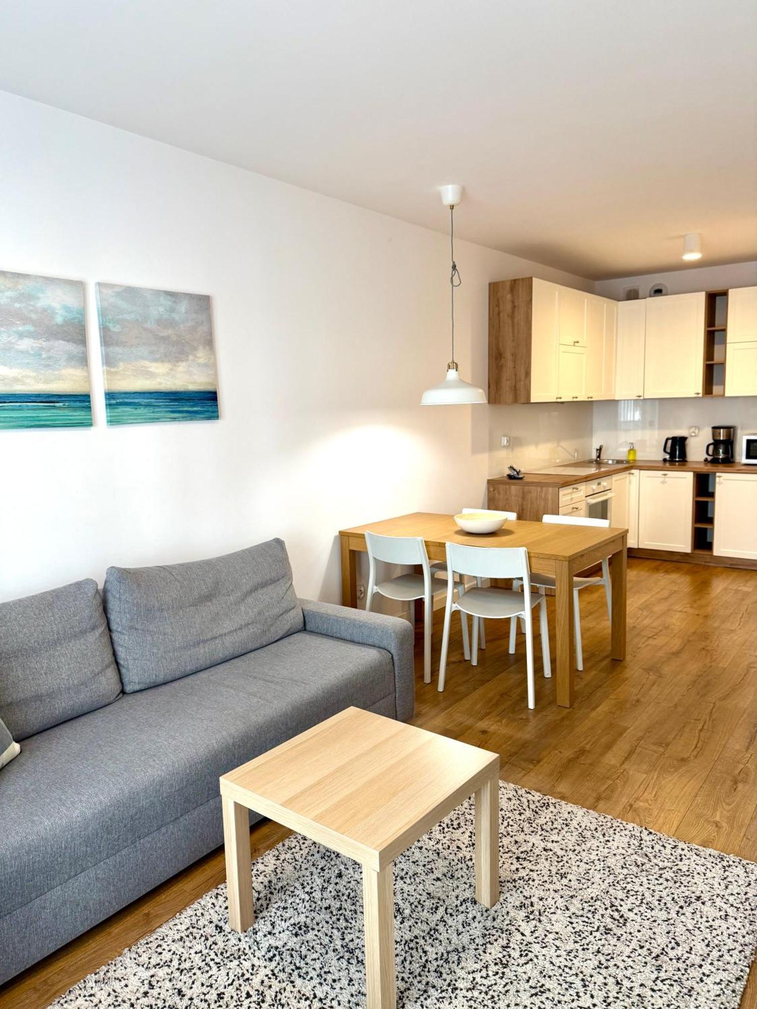 Lazar Apartamenty Nadmorskie Tarasy Kolobrzeg Dış mekan fotoğraf